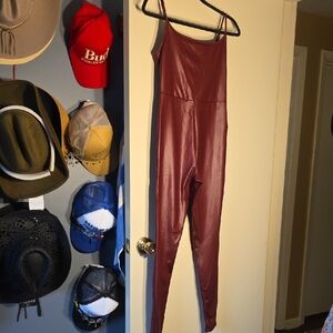 Wild Fable Maroon Jumpsuit Nwot